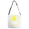 banana minion despicable nana Adjustable Strap Totes