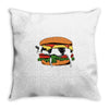 fresh meat Throw Pillow