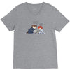 aliens V-Neck Tee
