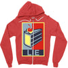 lie Zipper Hoodie