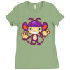 look ma, i've got four hands Ladies Fitted T-Shirt