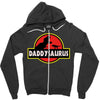 Daddysaurus Jurassic Park Zipper Hoodie