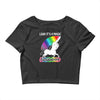 look it's a magical fck unicorn funny Crop Top
