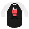 Sleep Big Fan 3/4 Sleeve Shirt