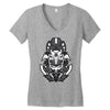samurai black ranger Women's V-Neck T-Shirt