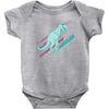 ask me about dinosaurs Baby Bodysuit