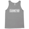 samcro funny retro biker gang sons fancy dress anarchy vintage Tank Top
