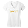 have you tried turning it off and on again the it crowd Women's V-Neck T-Shirt