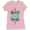 nobody can drag me down Ladies Fitted T-Shirt