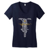 caferacer Women's V-Neck T-Shirt