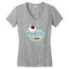 medama oyaji manga Women's V-Neck T-Shirt