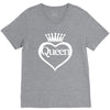 funny  queen of everything gift bride honeymoon hen night fashion fema V-Neck Tee