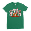 game over Ladies Fitted T-Shirt