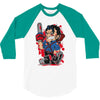 evil cartoon 3/4 Sleeve Shirt