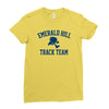 emerald hill track team Ladies Fitted T-Shirt
