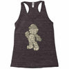 mario text Racerback Tank
