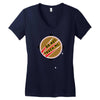 do not touch me Women's V-Neck T-Shirt