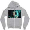 elon musk smoke Zipper Hoodie