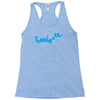 bob dylan homage Racerback Tank