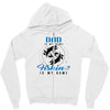 Dad is my Name Fishing Is My Game Zipper Hoodie