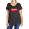 Asmr Hypebeast Ladies Curvy T-Shirt