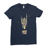 Rock On Ladies Fitted T-Shirt