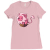 lion in a box Ladies Fitted T-Shirt