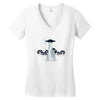disco time Women's V-Neck T-Shirt