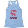 the owls Racerback Tank