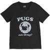 pugs not drugs V-Neck Tee