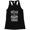 There's This Girl Who Stole My Heart She Calls Me Uncle Racerback Tank
