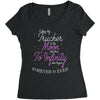 I Love My Trucker To The Moon And Back To Infinity And Beyond Forever Women's Triblend Scoop T-shirt
