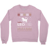 santa leo christmas ugly t shirts Crewneck Sweatshirt