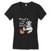what's in the box Women's V-Neck T-Shirt