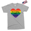 You're Looking At A Rainbow Exclusive T-shirt