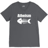 atheism fish skeleton V-Neck Tee