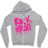 rock music r2 Zipper Hoodie