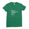 damn scientists Ladies Fitted T-Shirt