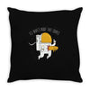 space sucks Throw Pillow