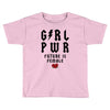 Girl Power Future Is Female Toddler T-shirt