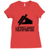 i have my own font Ladies Fitted T-Shirt