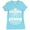 Made In 1997 And Still Awesome Ladies Fitted T-Shirt