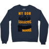 My Son Is Super Awesome His Momma Crewneck Sweatshirt