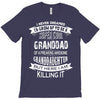 Super Cool Granddad Of A Freaking Awesome Granddaughter T-Shirt