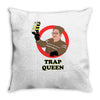 trap queen Throw Pillow