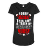 sorry girls this guy is taken by super sexy nurse Maternity Scoop Neck T-shirt