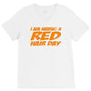 red ginger hair day V-Neck Tee