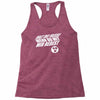 fresse ,spr&uuml;che,party,dumm mach,film Racerback Tank