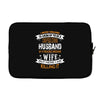 Super Cool Husband Of A Freaking Awesome Wife Laptop sleeve