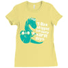 t rex skipped too many arm days Ladies Fitted T-Shirt